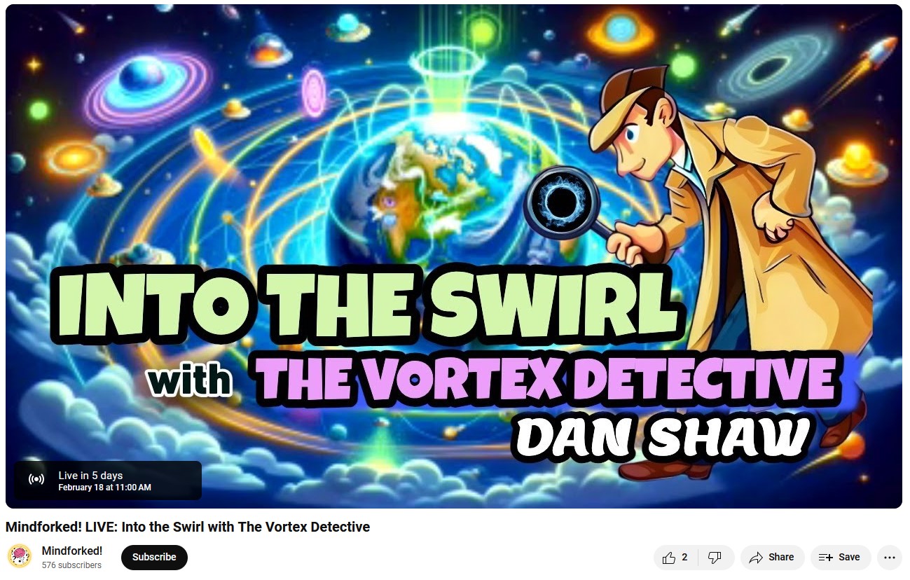 Mindforked! Live: Into the Swirl with The Vortex Detective